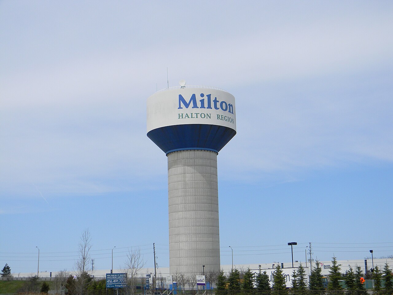Water-tower in Milton, Ontario