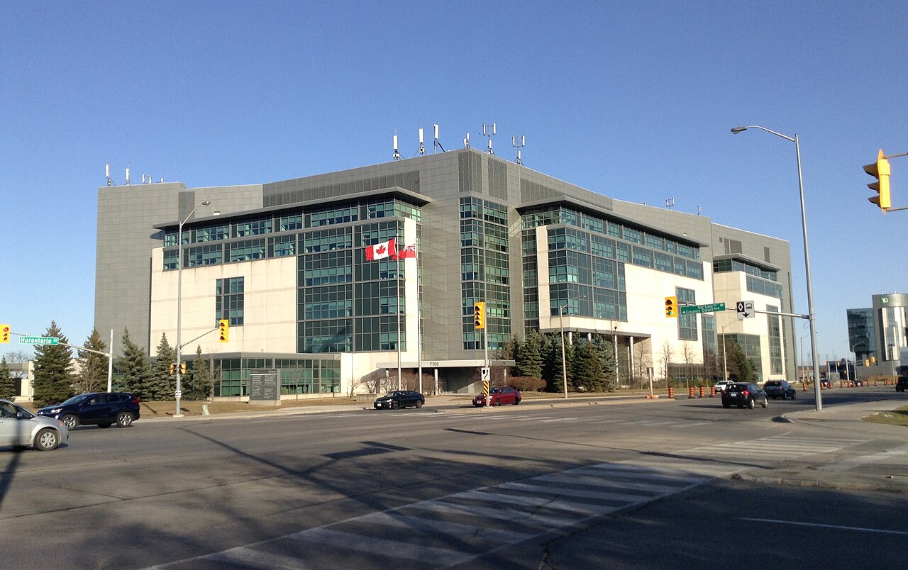 A. Grenville & William Davis Courthouse in Brampton, Ontario